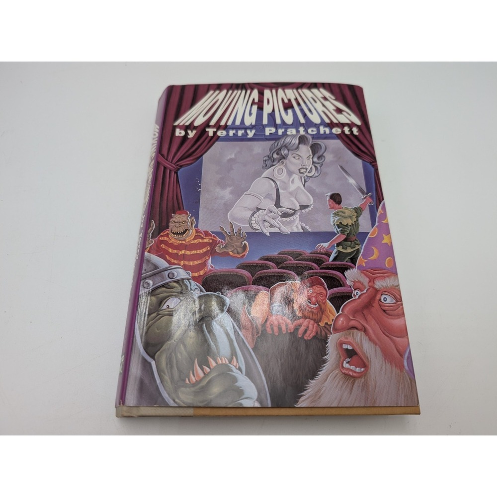MOVING PICTURES BY TERRY PRATCHETT 1990 HARDCOVER
